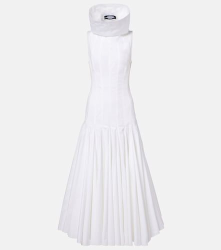 Vestido midi Triana de popelín de algodón - Jacquemus - Modalova
