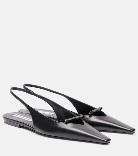 Slingback-Ballerinas aus Leder - Victoria Beckham - Modalova
