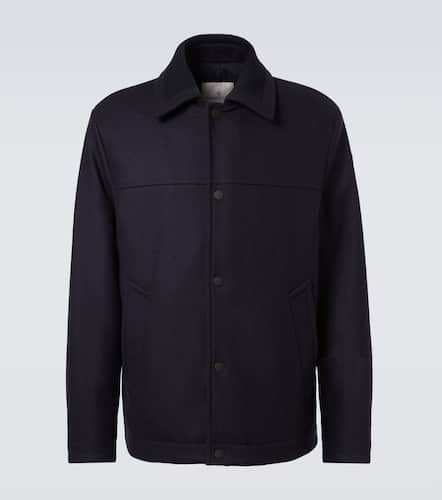 Emilion wool-blend down jacket - Moncler - Modalova