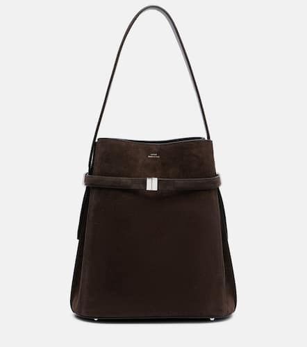 Toteme Belted suede bucket bag - Toteme - Modalova