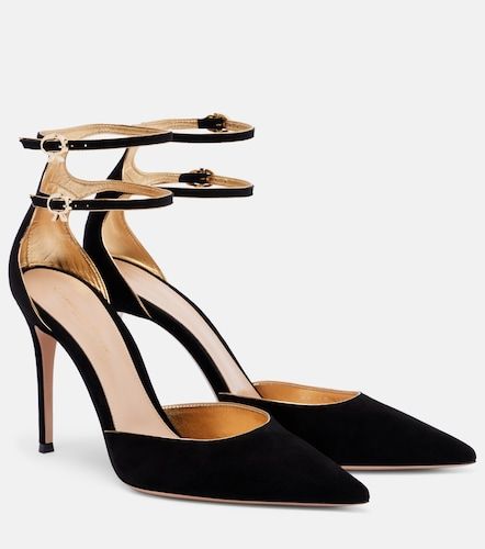 Gianvito Rossi Ivette suede pumps - Gianvito Rossi - Modalova