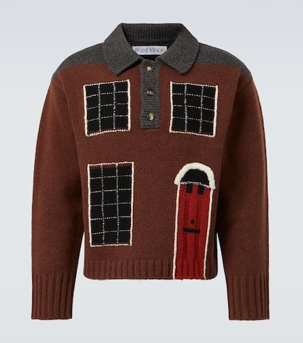 JW Anderson House wool polo sweater - JW Anderson - Modalova