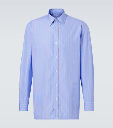 Charvet Striped cotton poplin shirt - Charvet - Modalova