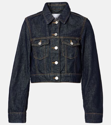 Ganni Cropped-Jeansjacke - Ganni - Modalova
