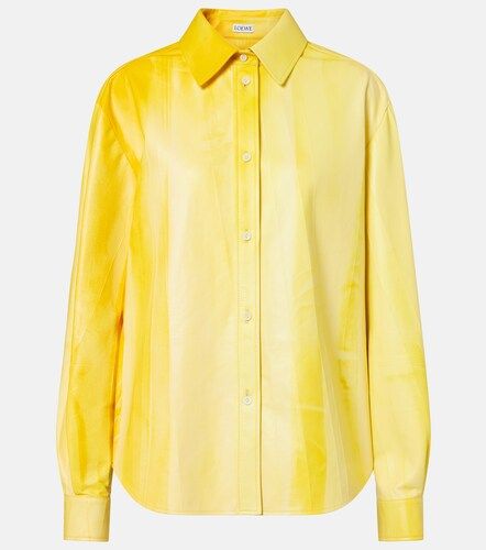 Loewe Camicia in pelle - Loewe - Modalova