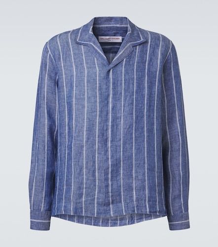 Camicia Sylvan in lino a righe - Orlebar Brown - Modalova
