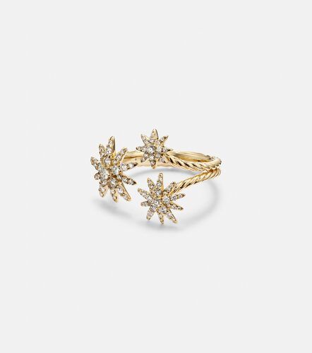 Anillo Starburst de oro de 18 ct con diamantes - David Yurman - Modalova