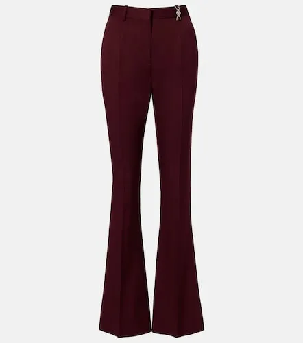 Versace Pantalones flared de lana - Versace - Modalova