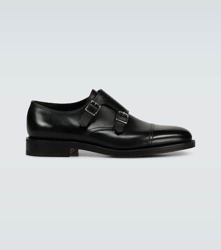 William leather monk strap shoes - John Lobb - Modalova