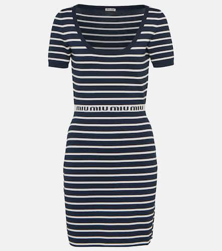 Miu Miu Striped minidress - Miu Miu - Modalova