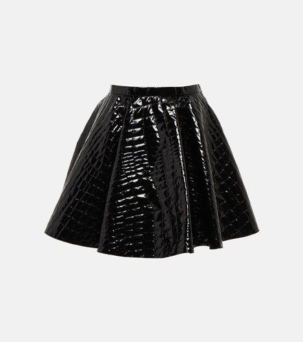 Alaïa Minifalda plisada efecto cocodrilo - Alaia - Modalova