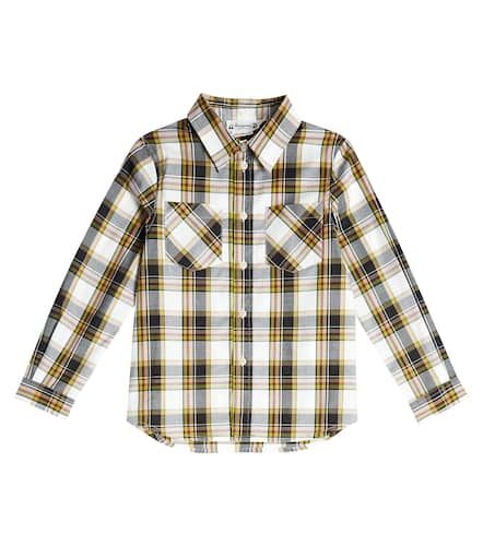 Altman checked cotton poplin shirt - Bonpoint - Modalova