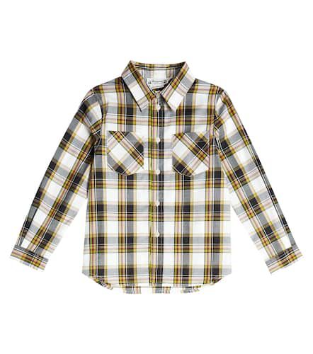 Altman checked cotton poplin shirt - Bonpoint - Modalova