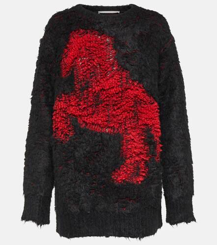 Wool-blend jacquard sweater - Stella McCartney - Modalova