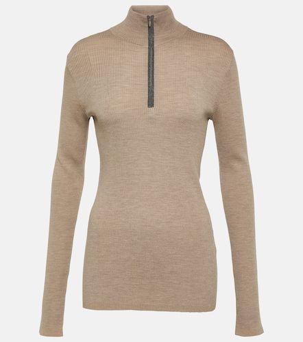 Pullover aus Wolle und Kaschmir - Brunello Cucinelli - Modalova