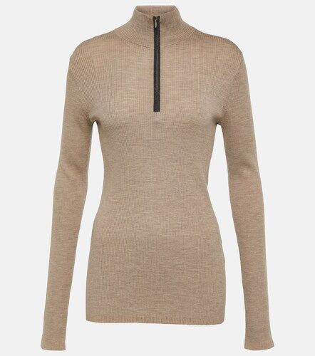 Pullover in lana e cashmere - Brunello Cucinelli - Modalova