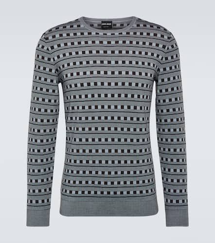 Pullover aus einem Wollgemisch - Giorgio Armani - Modalova