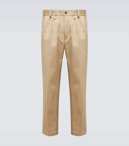 Cotton gabardine straight pants - Junya Watanabe - Modalova