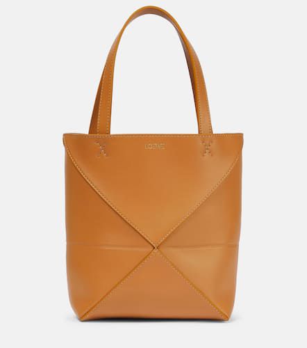 Puzzle Fold Mini leather tote bag - Loewe - Modalova