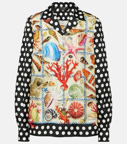 Capri printed silk shirt - Dolce&Gabbana - Modalova