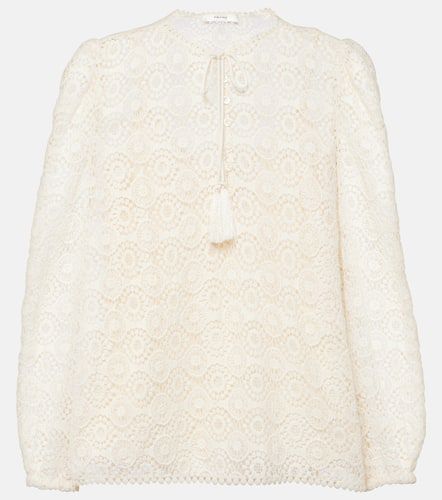 Frame Cotton lace blouse - Frame - Modalova