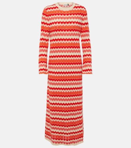 Miller chevron cotton midi dress - Rixo - Modalova