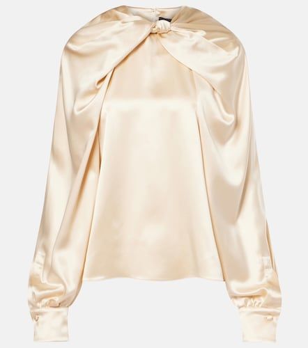Blusa Elegante Key de satén de seda - Max Mara - Modalova