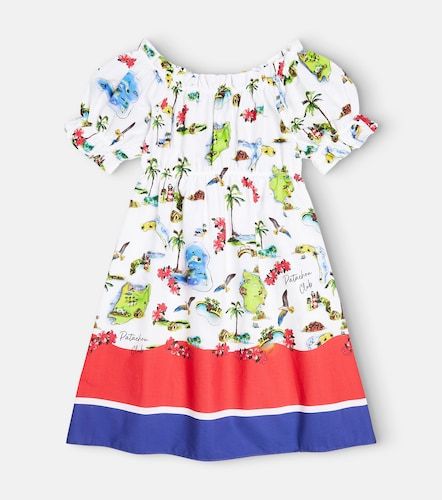 Vestido de algodón estampado a rayas - Patachou - Modalova