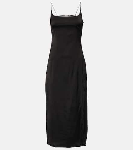 La Robe Notte satin midi dress - Jacquemus - Modalova