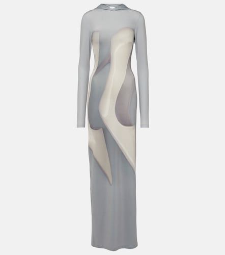 Vestido largo de jersey estampado - Acne Studios - Modalova