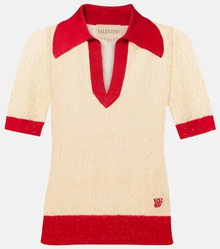Polopullover aus einem Leinengemisch - Valentino Garavani - Modalova