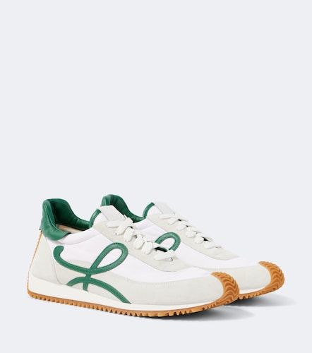 Flow Runner 2.0 suede-trimmed sneakers - Loewe - Modalova