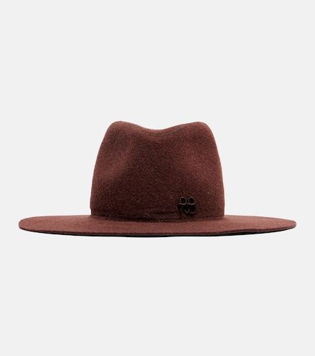 Wool-blend felt fedora - Ruslan Baginskiy - Modalova