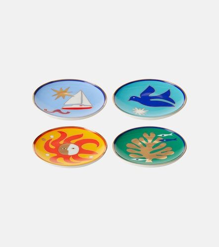 Set di 4 sottobicchieri Playa in ceramica - Jonathan Adler - Modalova