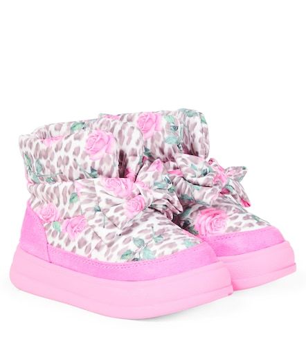 Monnalisa Botas estampadas con lazo - Monnalisa - Modalova