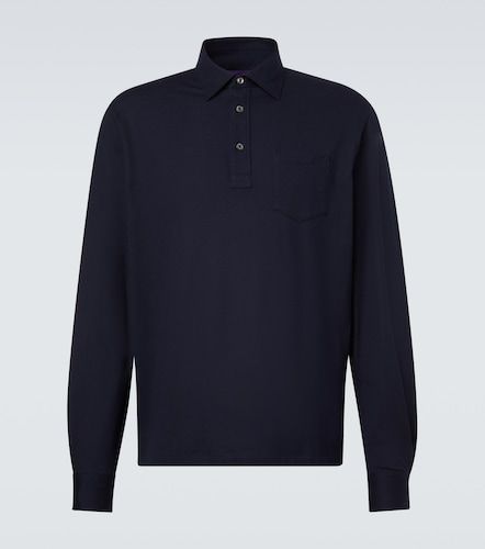Polo in cotone e cashmere - Ralph Lauren Purple Label - Modalova