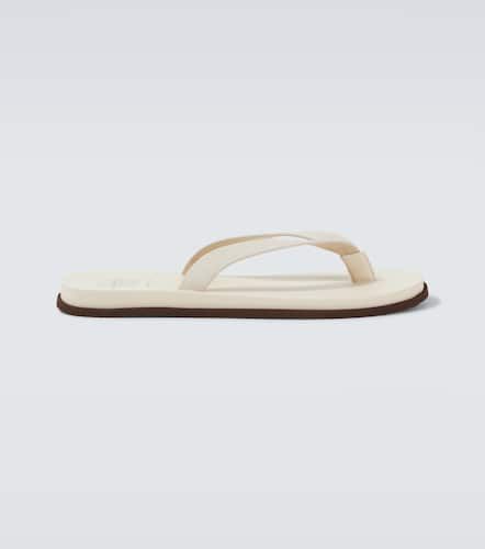 Leather thong sandals - Brunello Cucinelli - Modalova