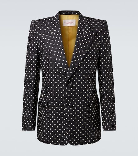Valentino Polka-dot silk blazer - Valentino - Modalova