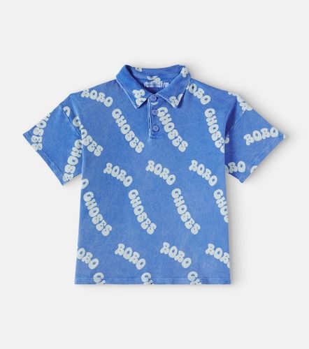 Polo gofrado de algodón estampado - Bobo Choses - Modalova
