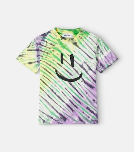 Camiseta de jersey de algodón estampada - Molo - Modalova