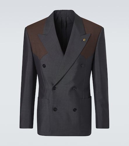 Medusa wool and mohair blazer - Versace - Modalova