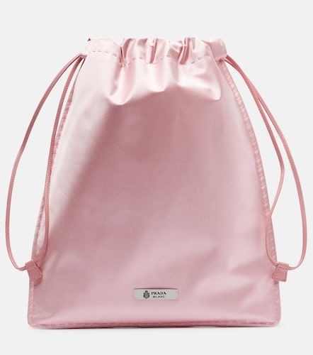 Pouch Wish de satén de seda - Prada - Modalova