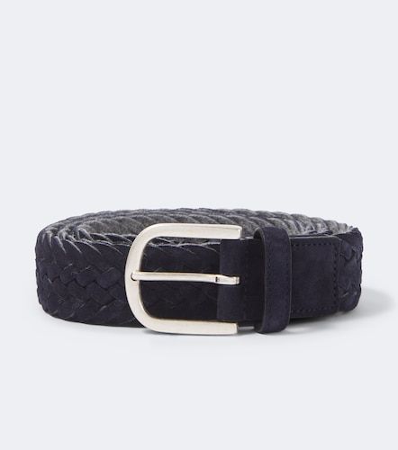 Canali Braided suede belt - Canali - Modalova