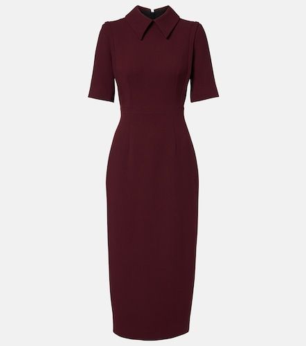 Valletta wool crepe midi dress - Emilia Wickstead - Modalova