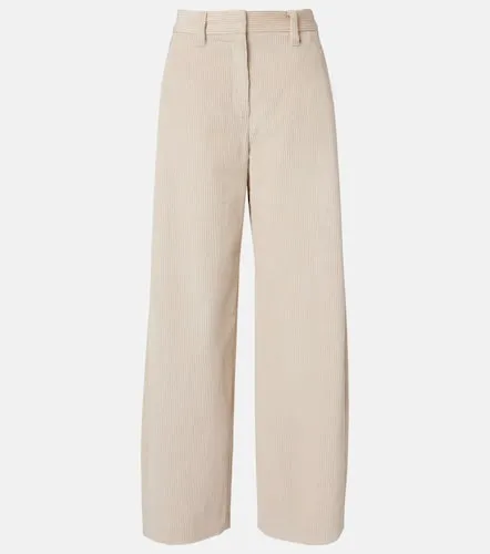 Pantalones anchos de pana de algodón - Brunello Cucinelli - Modalova