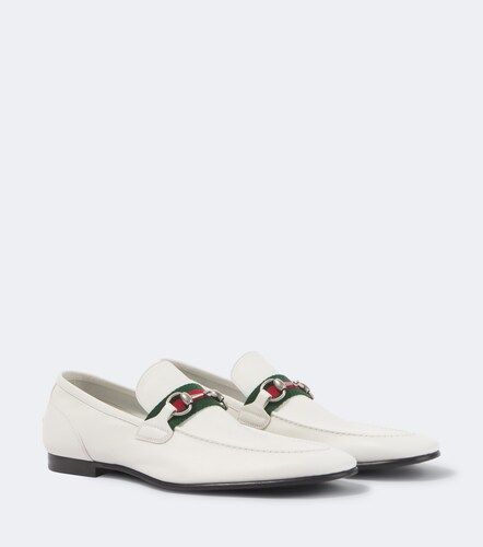 Como Horsebit leather loafers - Gucci - Modalova