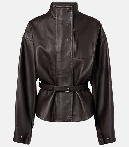 Ciro belted leather jacket - Jacquemus - Modalova