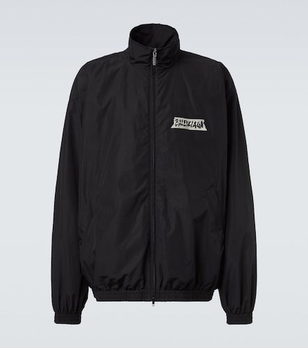 Masking Tape cotton-blend track jacket - Balenciaga - Modalova