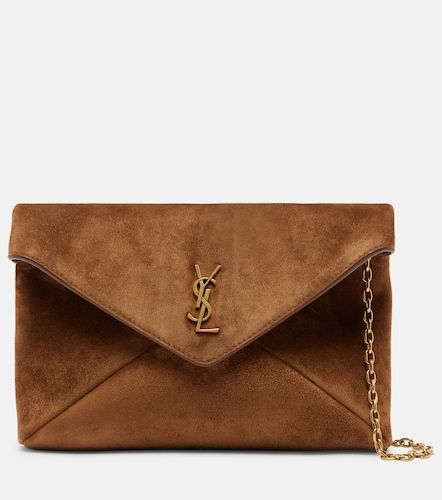 Cassandre Small suede pouch - Saint Laurent - Modalova