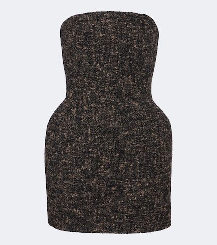 Abito bustier in misto lana e seta bouclé - Magda Butrym - Modalova